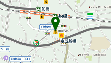 ビックカメラ 船橋駅FACE店の地図画像