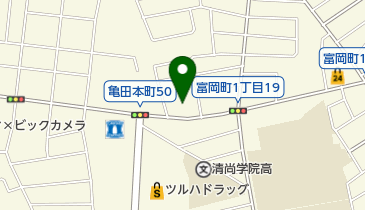 亀田本町第2号街区公園の地図画像