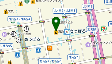 ビックカメラ 札幌店の地図画像