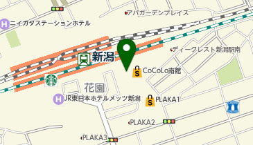 ビックカメラ 新潟店の地図画像