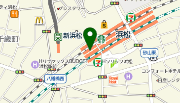 ビックカメラ 浜松店の地図画像