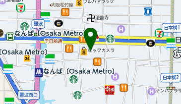 ビックカメラアウトレット&times;ソフマップ なんば店の地図画像