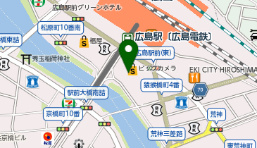 ビックカメラ 広島駅前店の地図画像