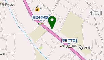 小石川郵便局の地図画像