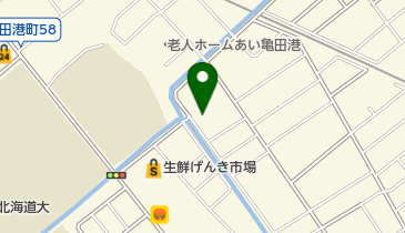 亀田港第2号児童公園の地図画像