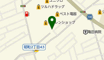 昭和第4街区公園の地図画像