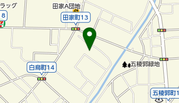 田家幼児公園の地図画像