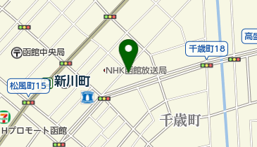 千歳公園の地図画像