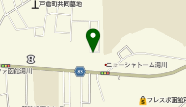 戸倉第3街区公園の地図画像