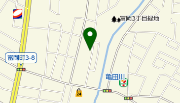 富岡第1街区公園の地図画像