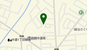 中道第5街区公園の地図画像