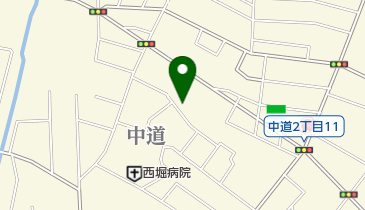 中道第2街区公園の地図画像