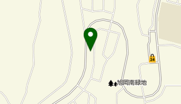 西旭岡第2幼児公園の地図画像