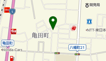 八幡幼児公園の地図画像