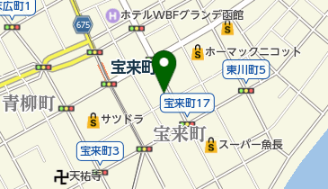 宝来幼児公園の地図画像