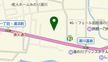 湯川黒松林の地図画像