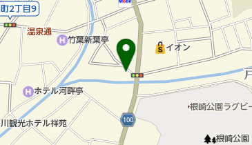 湯川第2街区公園の地図画像