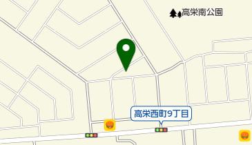 高栄さんかく公園の地図画像