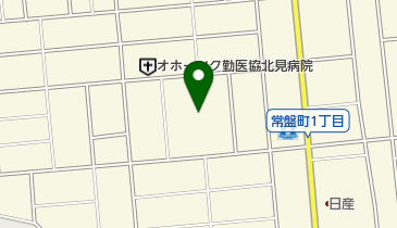 常盤くわの木公園の地図画像