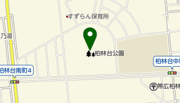 柏林台公園の地図画像