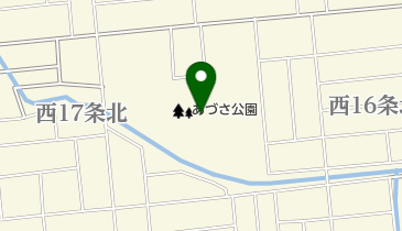 あづさ公園の地図画像
