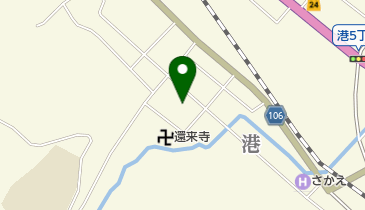 港公園の地図画像