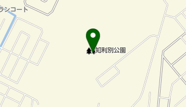 知利別公園の地図画像