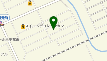 明野8号公園の地図画像