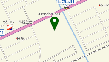 日の出公園の地図画像
