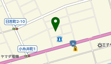 日吉2丁目公園の地図画像