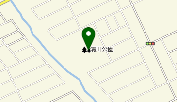 清川公園の地図画像