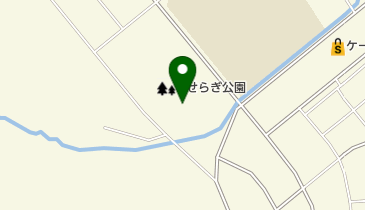 せせらぎ公園の地図画像