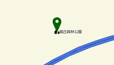 高丘森林公園の地図画像