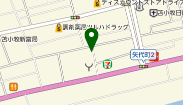 新富1丁目公園の地図画像