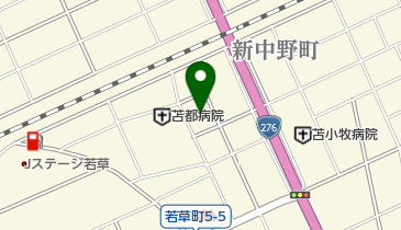 若草公園の地図画像