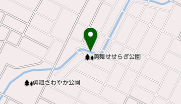 勇舞せせらぎ公園の地図画像