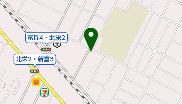 とみおか6号公園の地図画像