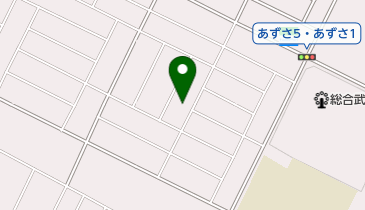 あずさ1号公園の地図画像