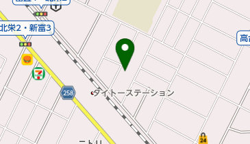 富丘ワンパク公園の地図画像