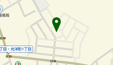 明治町団地公園の地図画像