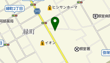 根室公園の地図画像