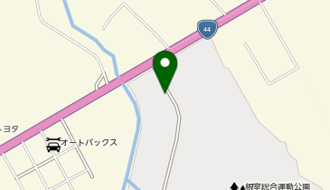 根室総合運動公園の地図画像