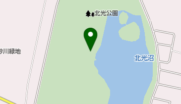 北光公園の地図画像