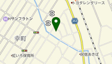 栄町公園の地図画像