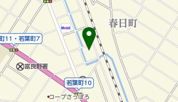 泉公園の地図画像