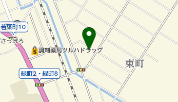 東町公園の地図画像