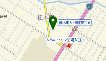 桂木町公園の地図画像