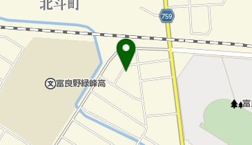 桂木北幼児公園の地図画像