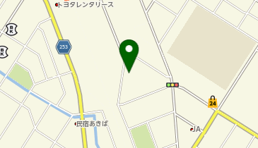 春日緑地の地図画像
