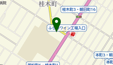 桂木緑地の地図画像